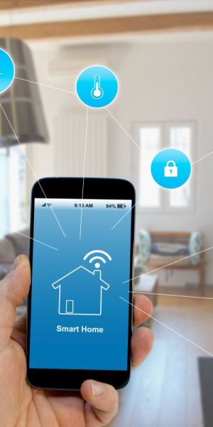 Schema SmartHome-Vernetzung